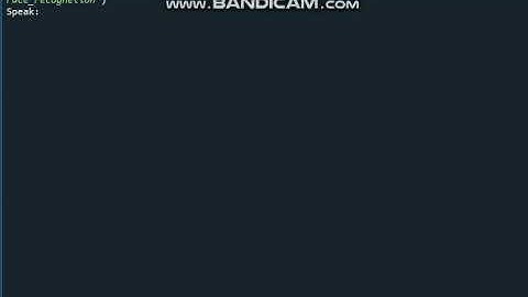 Face Recognition  to help blind people demo