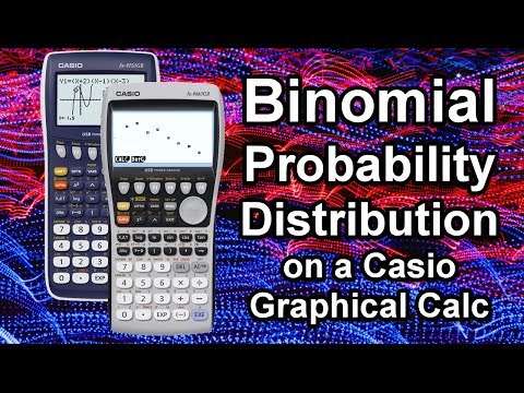 Binomial Probability Distribution with a Casio Graphical Calculator