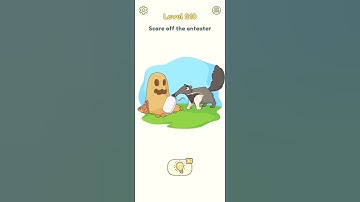 level 210(scare off the anteater)"dop2"#games #gameplay