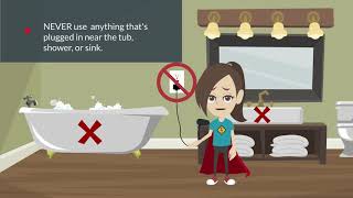 Safety Sadie Video: Hidden Electrical Dangers Around the Home