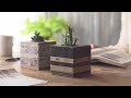 【CAINZ DIY STYLE】木製キューブのプランター DIY