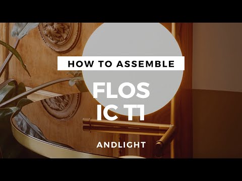 How to assemble the Flos IC T1 Table Lamp