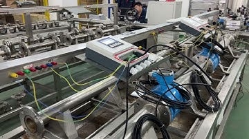 Electromagnetic Flow Meter calibration report from Magnetic flow meter factory