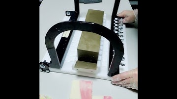 Cutting Pine Tar Soap