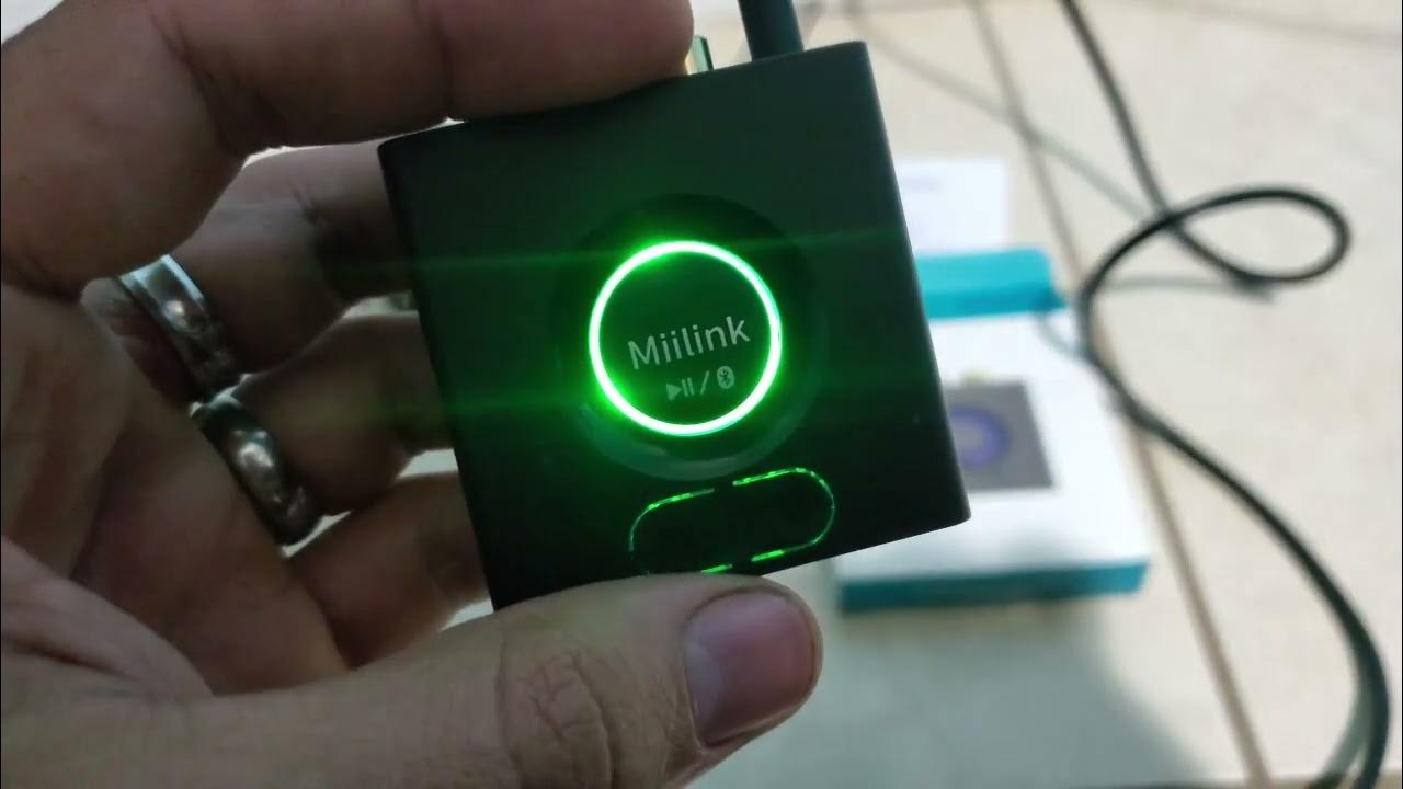 ML200 miilink receptor Bluetooth de baja latencia para estéreo YouTube