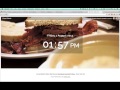 FoodClock chrome extension