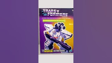 Vintage Transformers Alert! 🚂🚀 Astrotrain Commemorative Series Action Fgiure by @HasbroAustralia