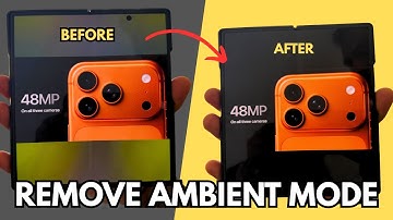 Hoe u de Ambient-modus van YouTube op uw Samsung Fold-apparaten uitschakelt