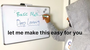 Learn these math concepts for Deep Learning.