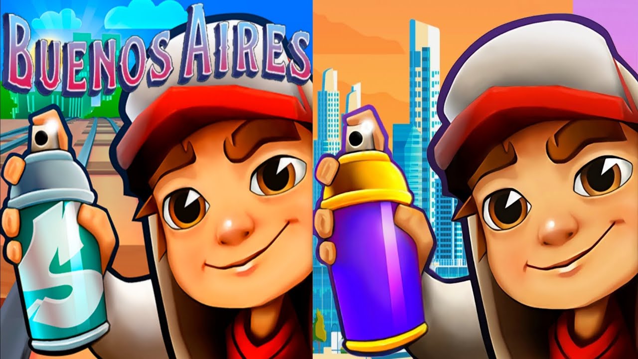 SUBWAY SURFERS HAVANA (ON POKI) VS BUENOS AIRES (ON POKI) VS HAWAII (ON  POKI) 