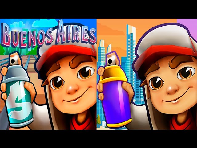 SUBWAY SURFERS✓ JOGANDO NA CIDADE DE BUENOS AIRES PELO POKI