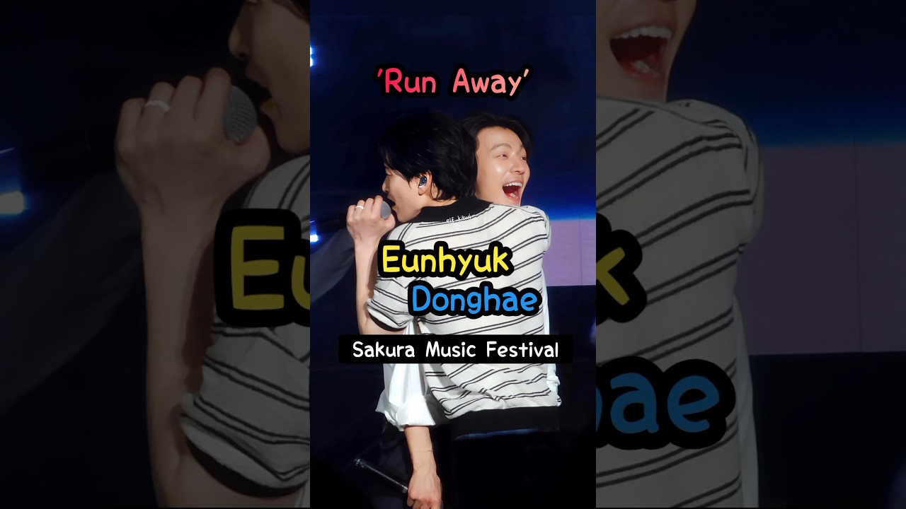 Watch Donghae and Eunhyuk Hug During “Run Away” at Sakura Music Festival 😘 on YouTube Watch Donghae and Eunhyuk Hug During “Run Away” at Sakura Music Festival 😘 on YouTube