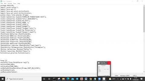 PEMBUATAN APLIKASI FORMULIR PENDAFTARAN HAJI