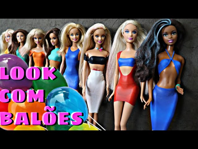roupa de balão para as bonecas barbie｜Pesquisa do TikTok
