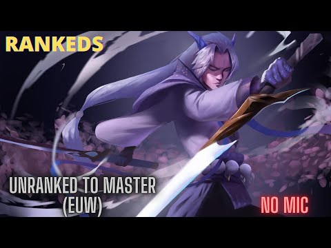 UNRANKED to master (EUW) episode 1 l League of legends l სტრიმი