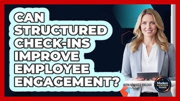 Can structured check-ins improve employee engagement?