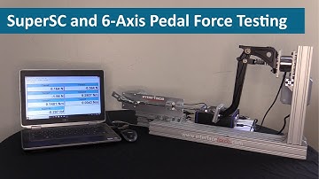 SuperSC and 6-Axis Pedal Force Testing