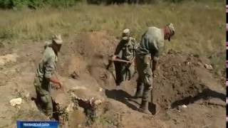 Поисковики нашли останки 150 бойцов, погибших в годы Великой Отечественной войны Поисковики нашли останки 150 бойцов, погибших в годы Великой Отечественной войны