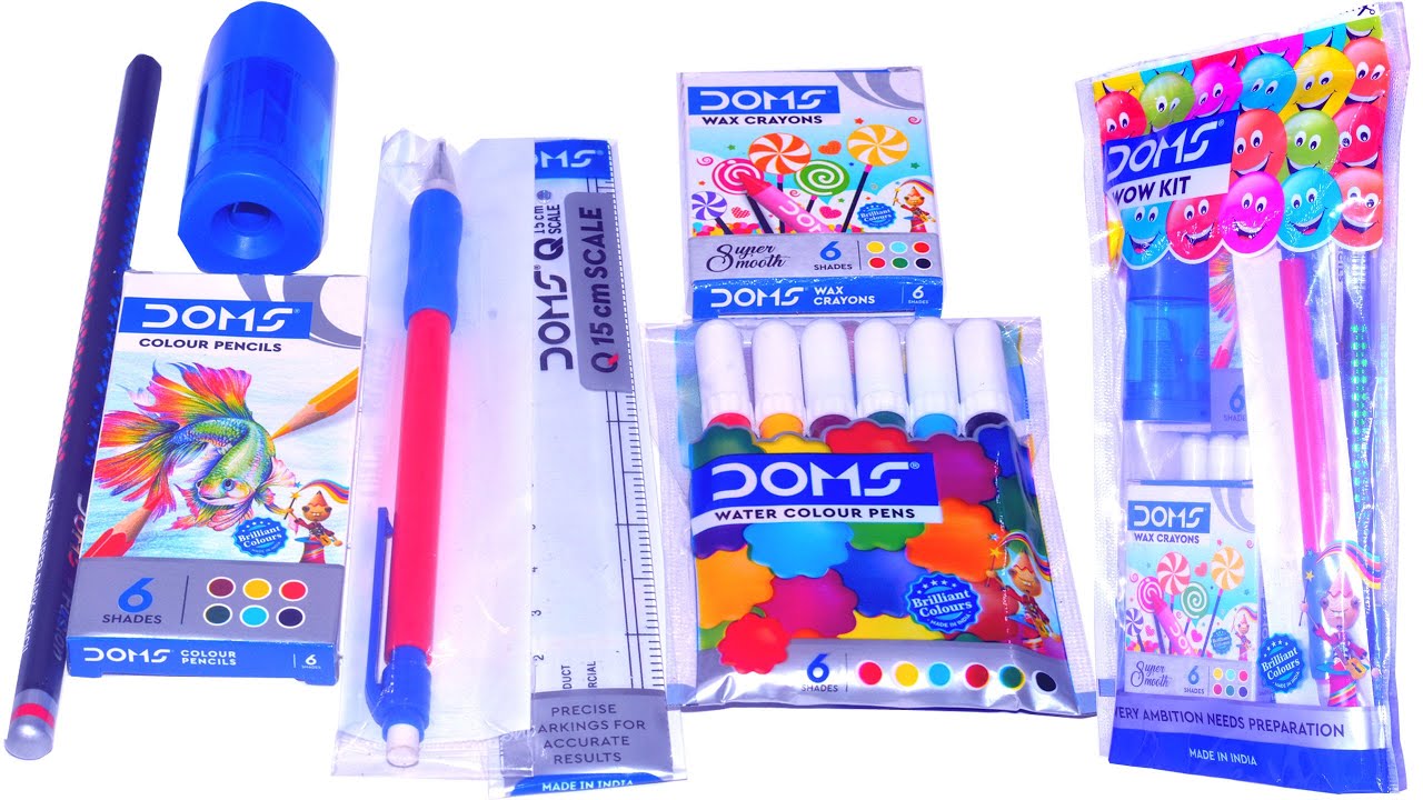 Doms Wow Kit for Gift To Kids Fun Play & Learn - YouTube