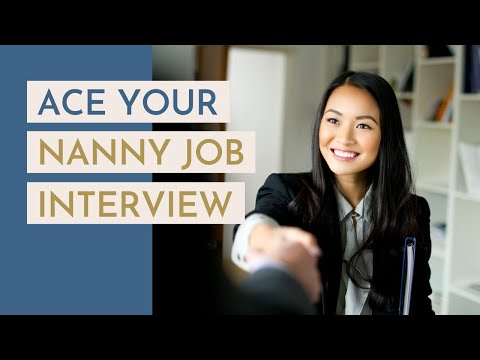 Video: Wie Bekomme Ich Einen Nanny-Job?