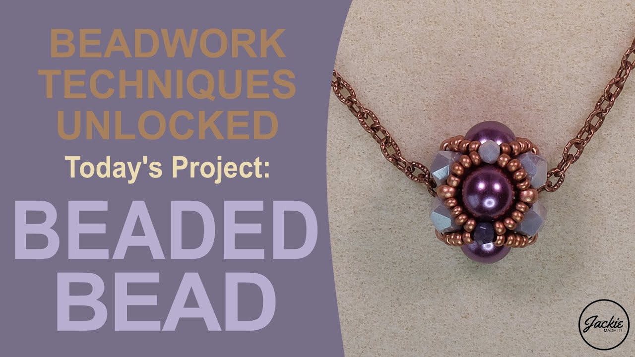 Beaded Bead Pendant | Quick RAW Tutorial for Beginners