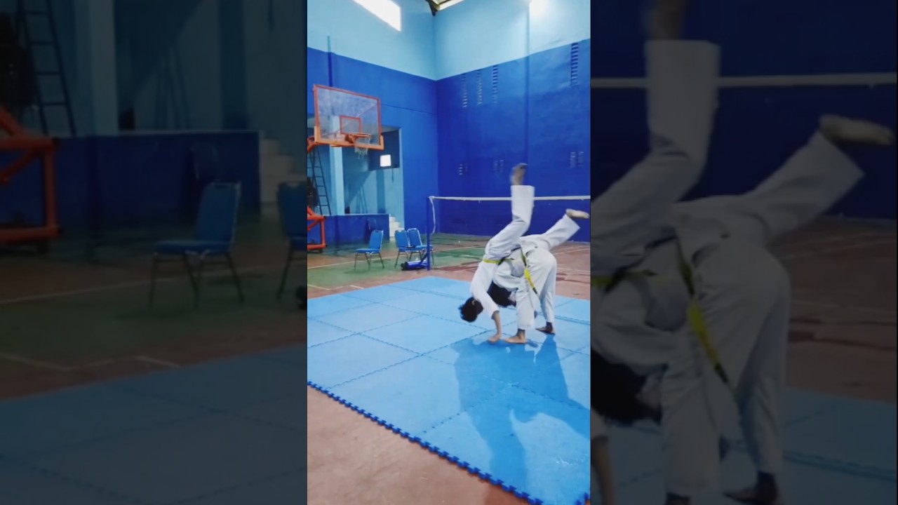 Latihan Judo di SMA 2 ciamis 