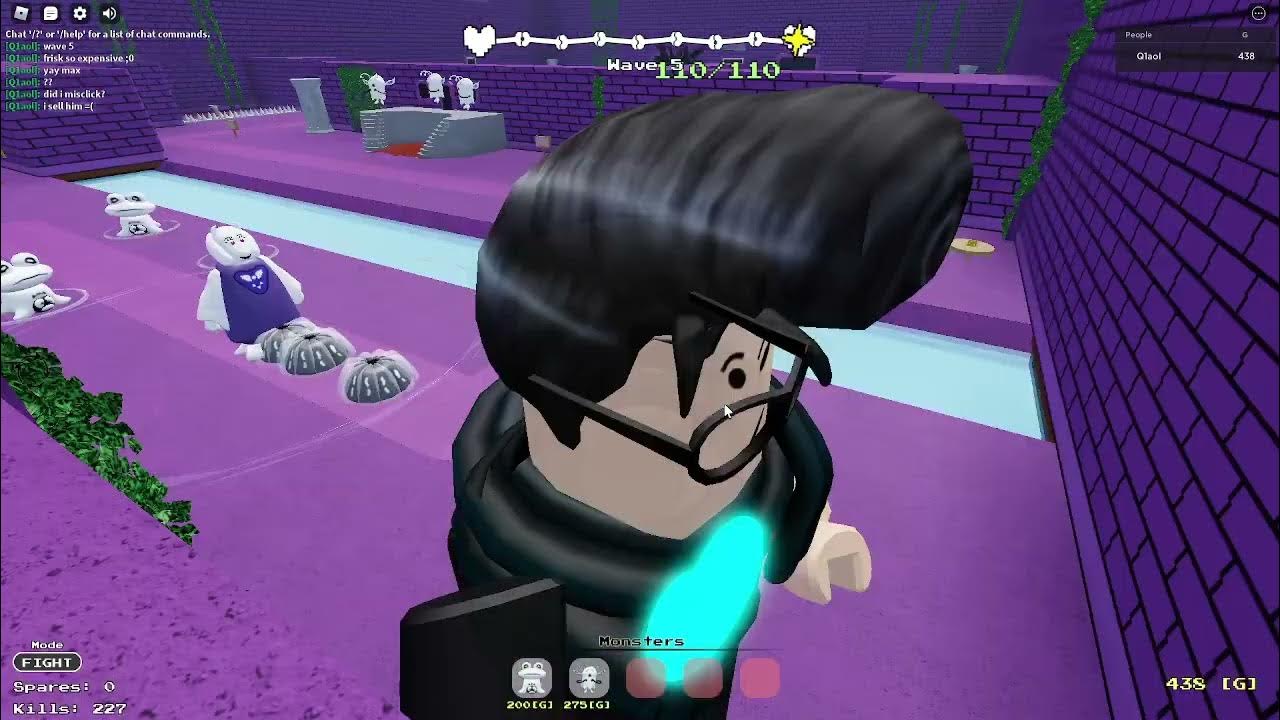 Roblox (Undertale Tower Defense) Ruins Wave 5 - YouTube