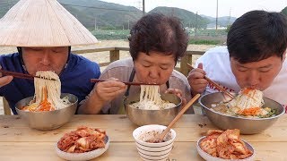 더워진 요즘 시원한 ~ [[냉국수(Cold noodles)]] 요리&먹방!! - Mukbang eating show