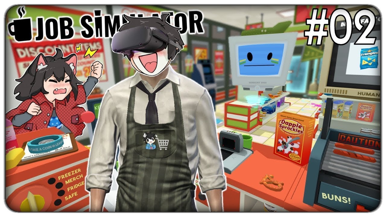giochi uniti HO RUBAT0 IL LAVORO DA COMMESSA ALL'ASSISTENTE | Job Simulator - ep.02