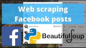 Web scraping Facebook to determine promotional post winners