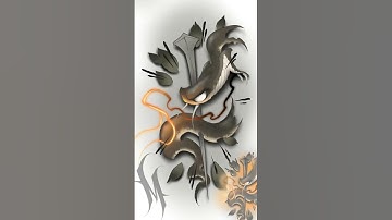 Fire breathing snake | Procreate tattoo designs