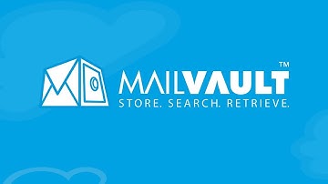 Archive emails with MailVault