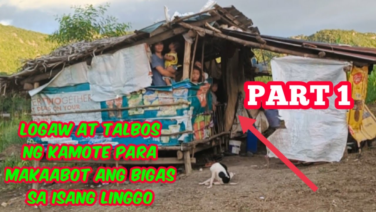 LUGAW AT TALBOS NG KAMOTE ANG KINAKAIN NAMIN!! PARA MAKASYA ANG BIGAS UMABOT NG ISANG LINGGO