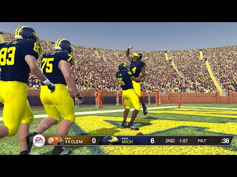 NCAA Football 09 - PS3 Gameplay (1080p60fps)