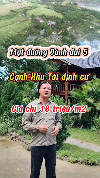 Ngã ngửa với mảnh đất cạnh Khu Tái định cư, mặt đường rộng 120m - Giá bán cực Rẻ - chỉ 10 triệu/m2