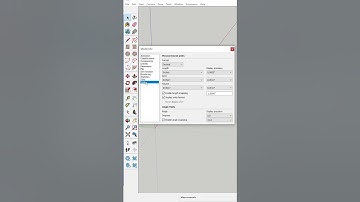Sketchup 07 : Cách để thiết lập đơn vị trong Sketchup #sketchup #architecture