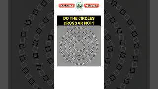 puzzle|tricky puzzle|circle intersect or notshorts|viral shorts