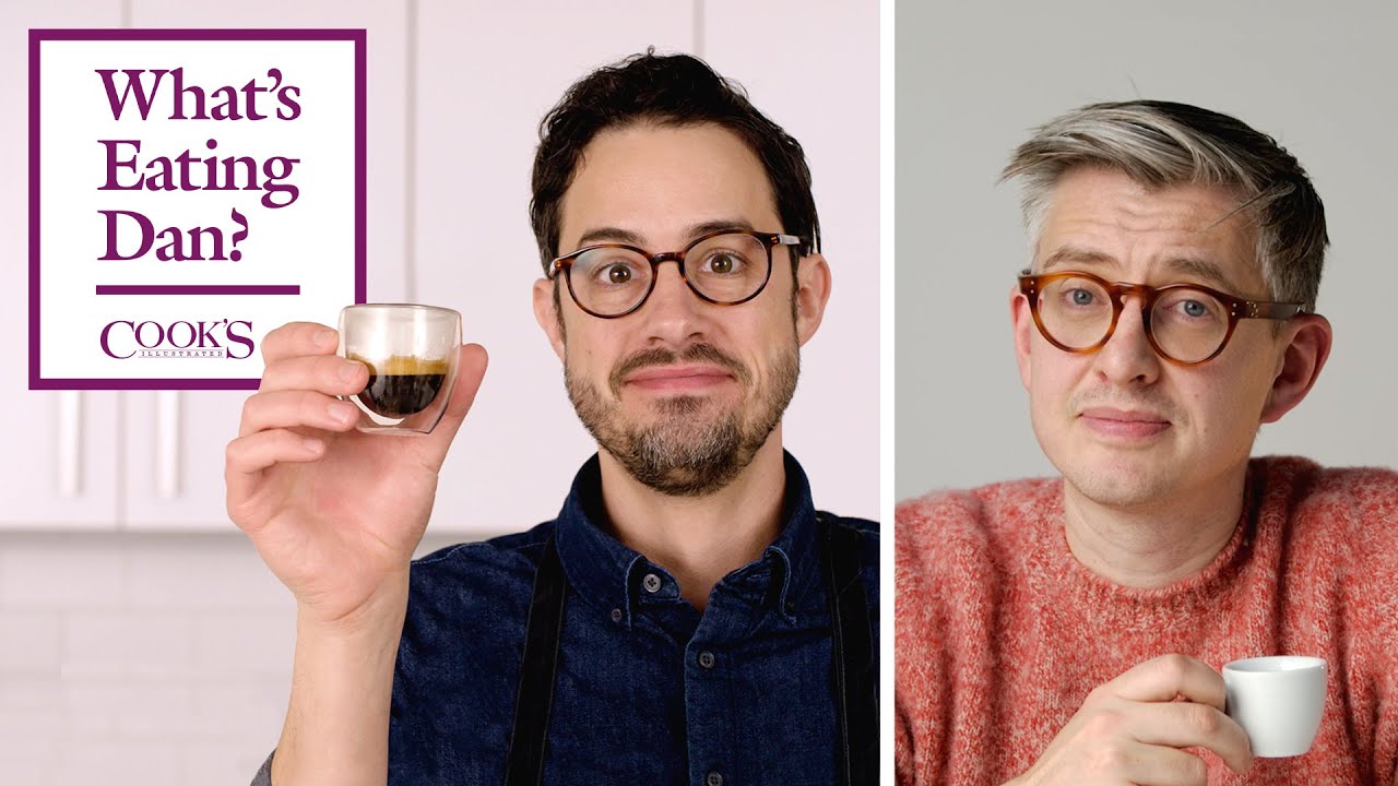 ⁣James Hoffmann Teaches Dan How to Brew and Drink Espresso | What's Eating Dan?