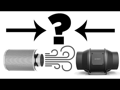 Basics of grow tent ventilation - Best setup for small grow tent - AIRFLOW 101