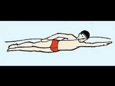 техника плавания на боку