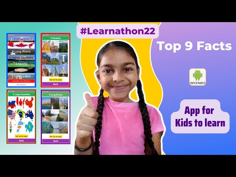 Learnathon 2022 | App | Top 9 Facts | By Trisha SS Belman