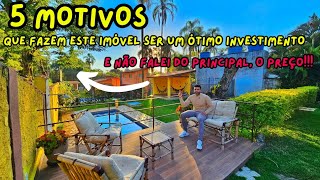 Uma chácara 🔥BARATA E FINANCIA🔥 veja os 5 motivos que a fazem ser um ótimo investimento 