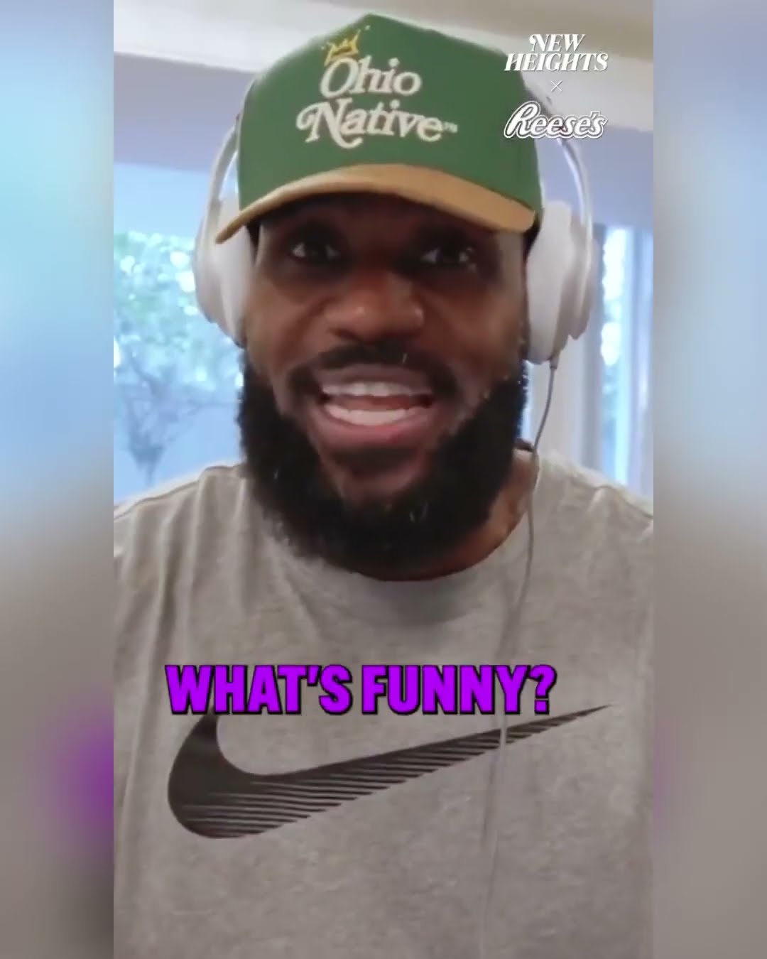 LeBron on the infamous tweet that he’s seen “throughout all his 30’s” ? (via @newheightshow/IG)
