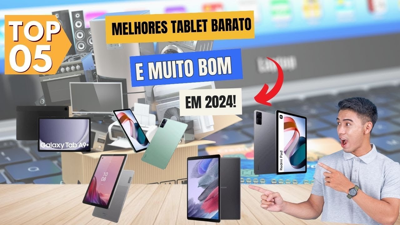 5 Melhores tablet barato e muito bom Em 2024! - YouTube