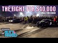 100 cars battle virgin concrete for 40000 dollars 