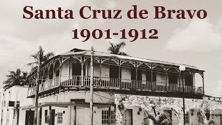 Santa Cruz de Bravo, la antigüa capital del entonces nuevo Territorio de Quintana Roo, 1901-12. 🇲🇽