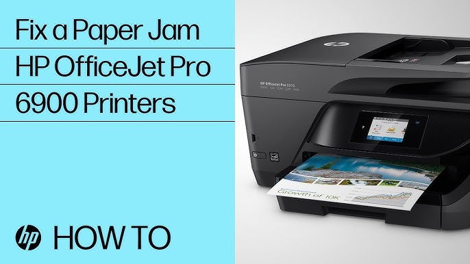 HP OfficeJet 6950 Printer – Paper Jam Error 