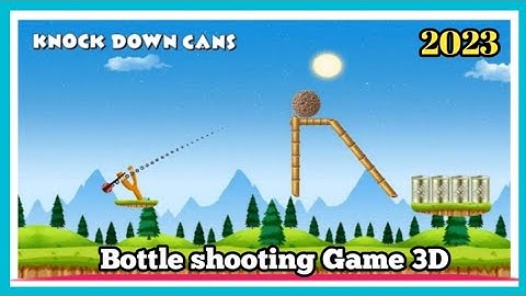 Cans knock down Games/ Gameplay Trailer ( iOS & Android ) Level 21-30 walkthrough #bottle #games