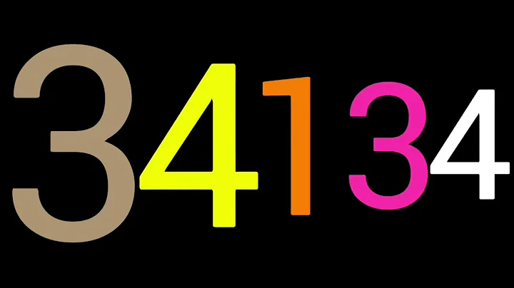 Quinary Numbers 0 to 1000000 with Voice CAPCUT VERSION. (2 Min Ultrashort)