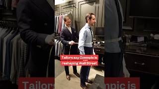The #Ozempic effect is hitting #WallStreet and NYC #tailors are busier than ever.